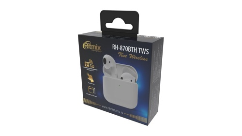 RITMIX RH-870BTH TWS white фото 3